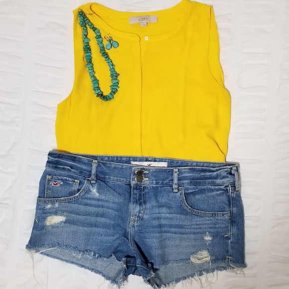 Hollister Pants - $$Hollister jean shorts$$
